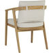 Coraline Palazzo Cream Outdoor Dining Armchair